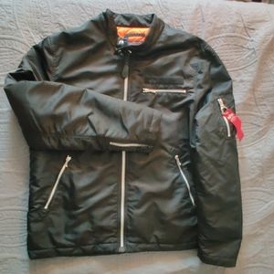 Alpha Industries Men Machina Biker Jacket